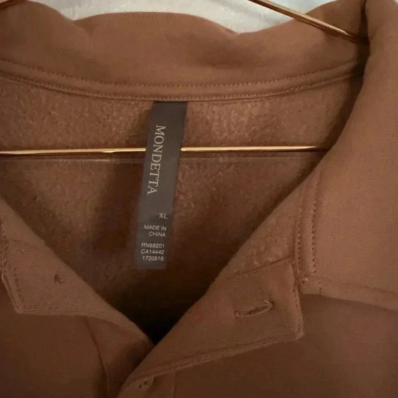 Women’s XL Mondetta Tan Pull Over Sweater - Picture 2 of 4